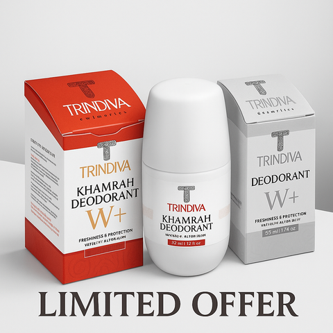 Trindiva Deodorant Khomra+Fragrance Free (1+1)